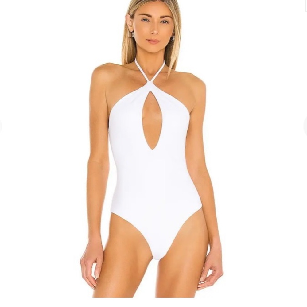 Susana Monaco Slit Front Bodysuit